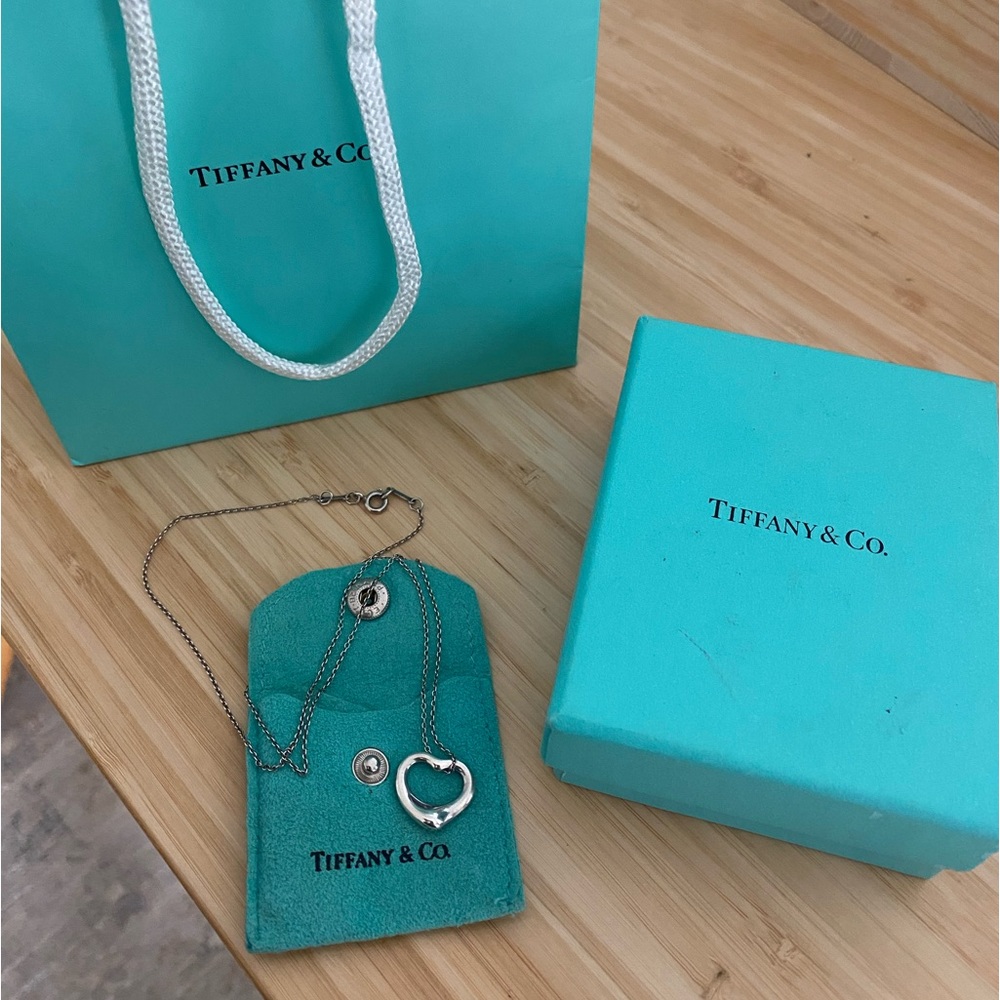 Tiffany & Co Open Heart Pendant